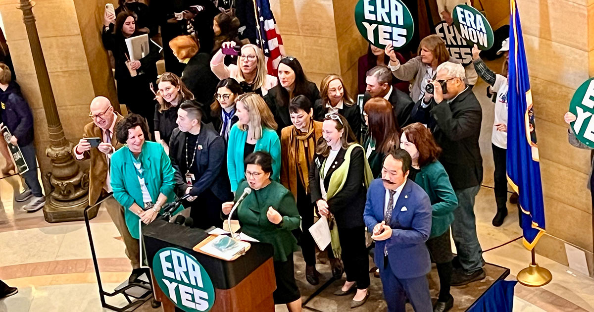 Minnesota equal rights amendment gender justice action